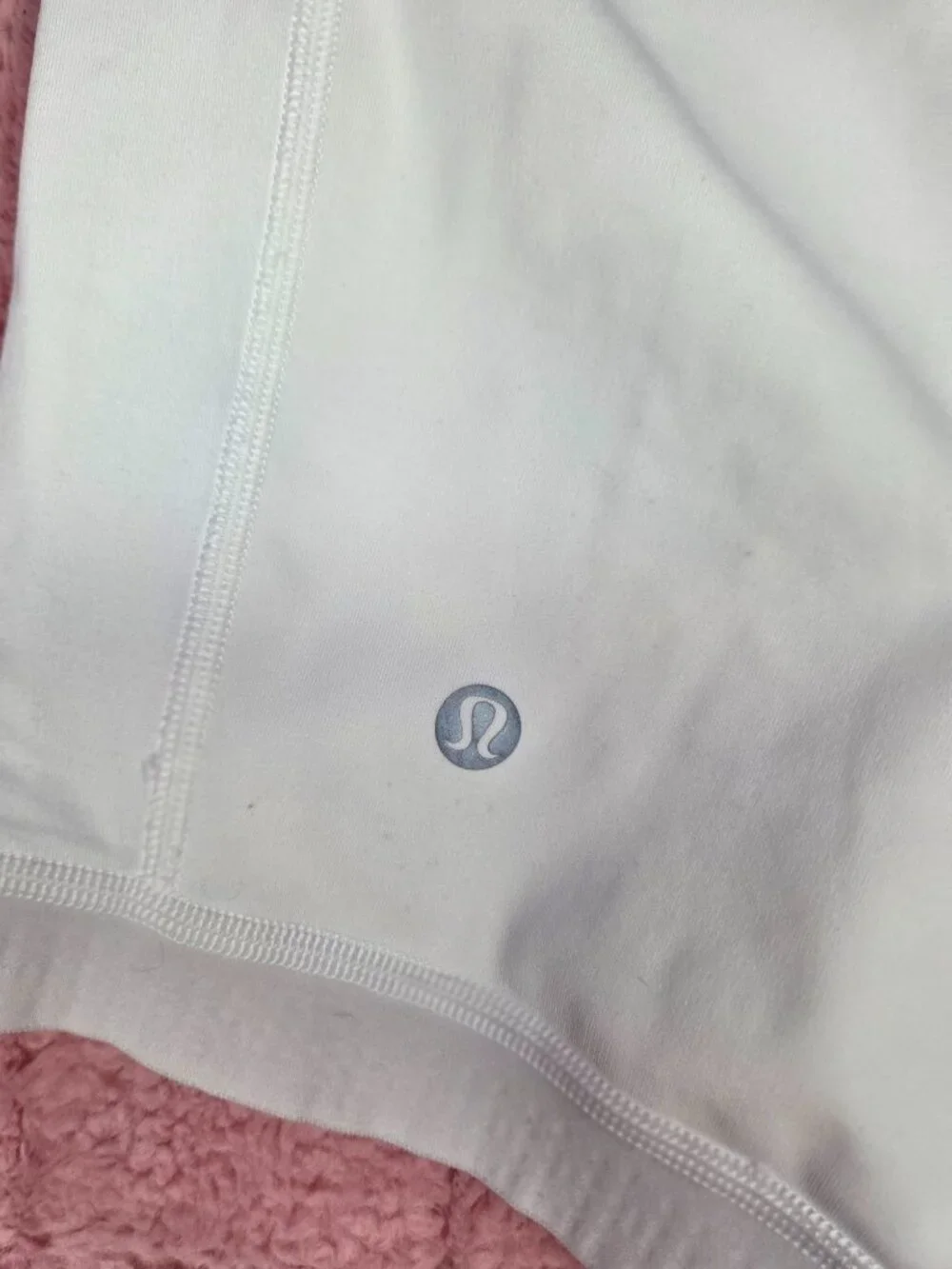 LULULEMON White Morning Match Short 3.5
